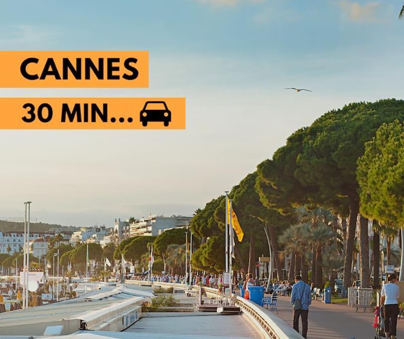 Lumineux, Tout Confort, Wifi & Terrace & Parking Saint-Laurent-du-Var Esterno foto